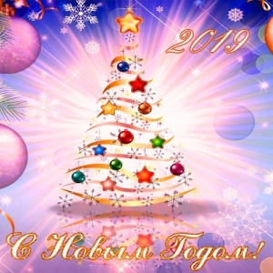 Вітаємо з Новим 2019 роком та Різдвом Христовим!